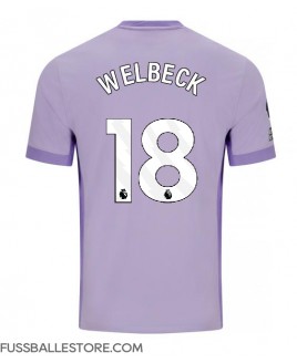 Günstige Brighton Danny Welbeck #18 Auswärtstrikot 2025-26 Kurzarm